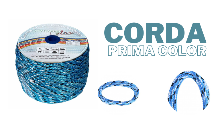 Corda Prima Color em promoção na Primavera Plásticos